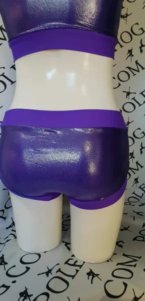 Purple shine bottoms