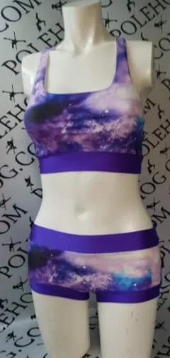 Purple galaxy top