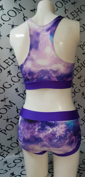 Purple galaxy top