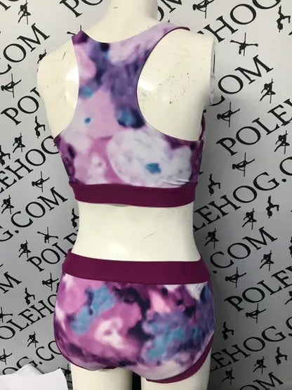 Damson watercolour top