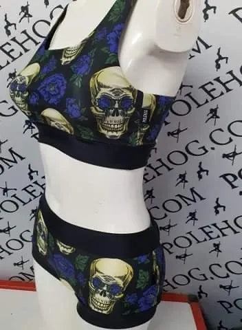 Peony skulls top