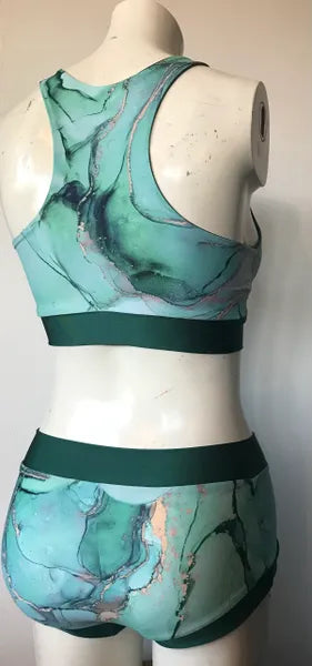 Ethereal mint top