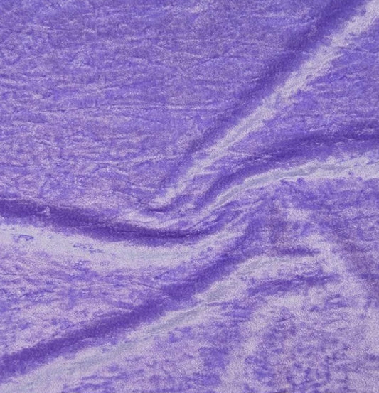Lilac crushed velvet x back bodysuit