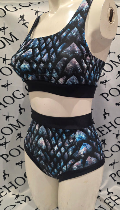 Winter dragon scale high panel pant (full)