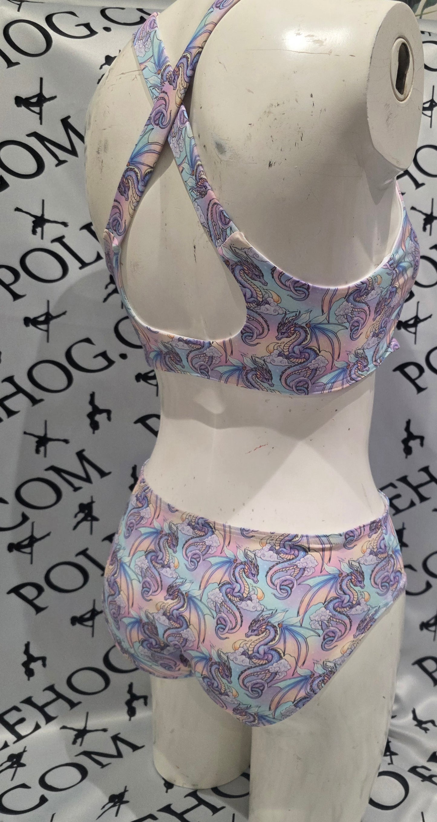 Majestic dragon x back bodysuit