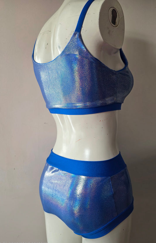 Blue lazer bottoms