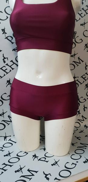 Burgundy colour top