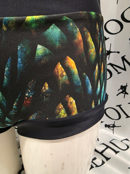 Autumn dragon scale x back bodysuit