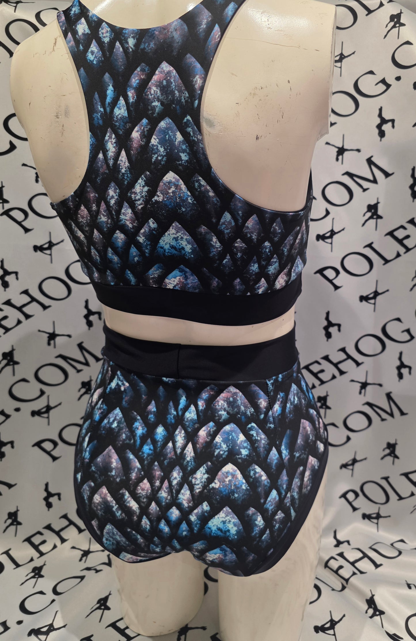 Winter dragon scale high panel pant (full)